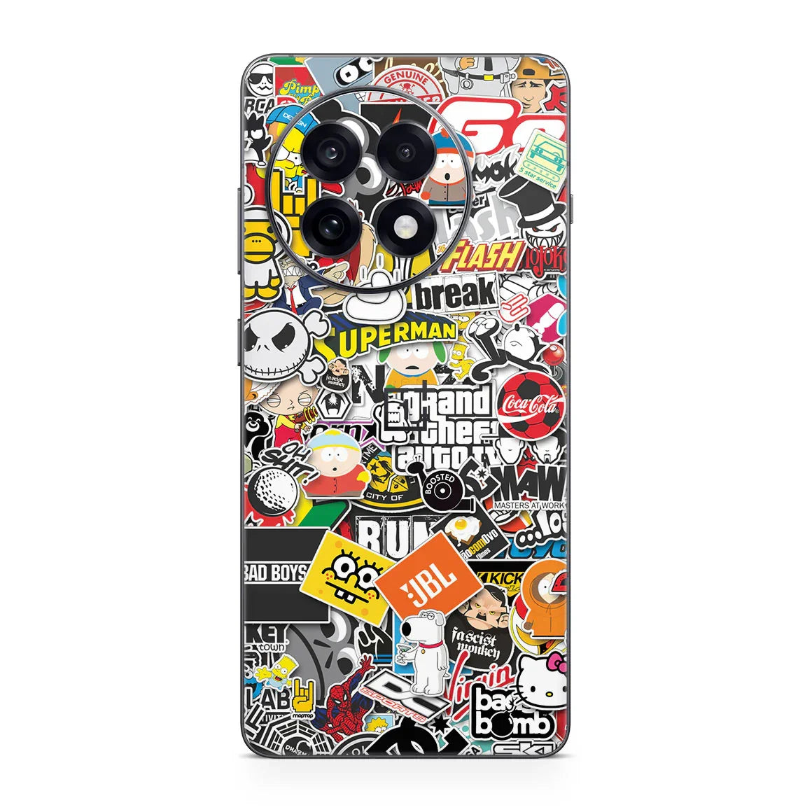 OnePlus 13R Designer Series StickerBomb Skin