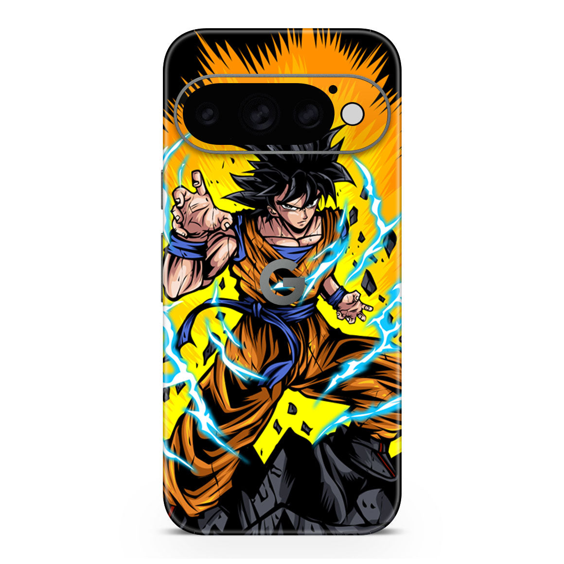 Pixel 11 Pro Designer Series Ultra Saiyan Skin