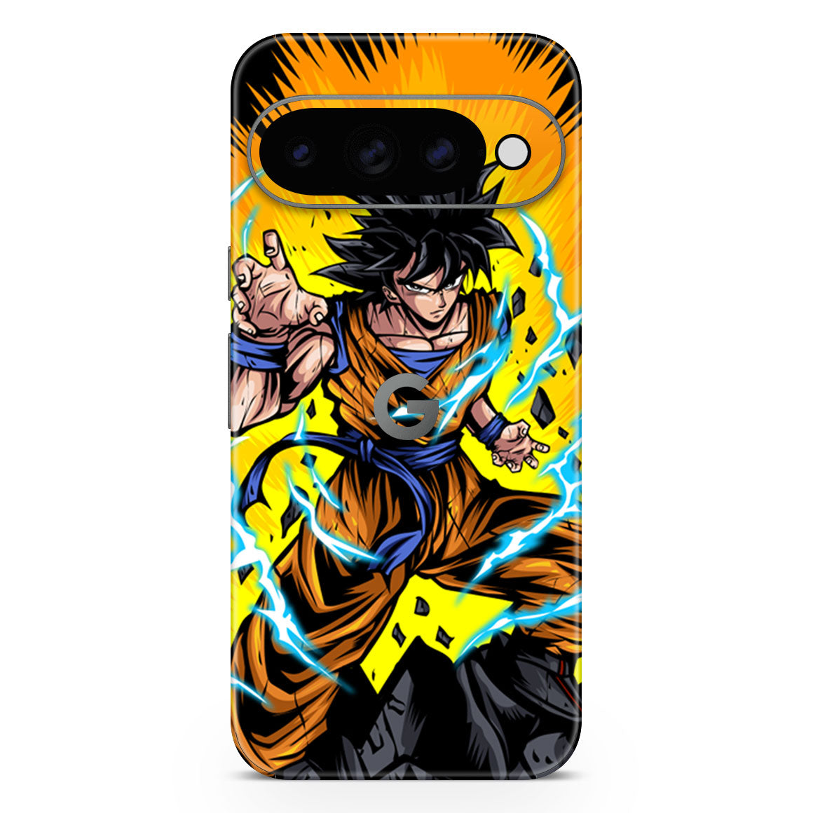 Pixel 11 Pro XL Designer Series Ultra Saiyan Skin