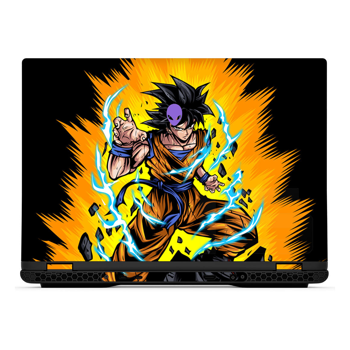 Alienware m16 R2 Designer Series Ultra Saiyan Skin