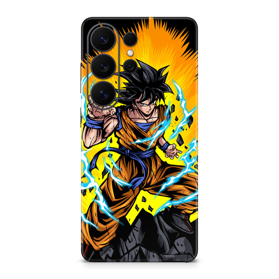Galaxy S26 Ultra Designer Series Ultra Saiyan Skin