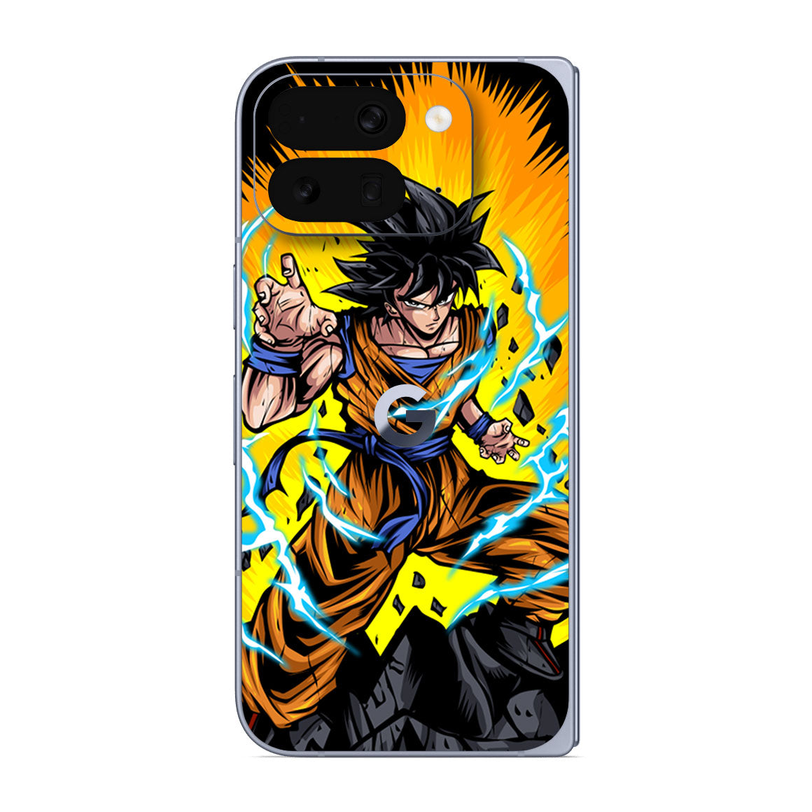 Pixel 10 Pro Fold Designer Series Ultra Saiyan Skin