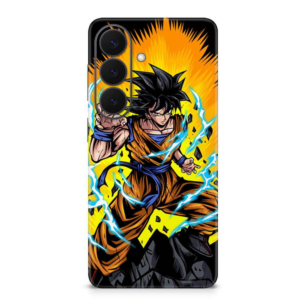 Galaxy S26 Designer Series Ultra Saiyan Skin