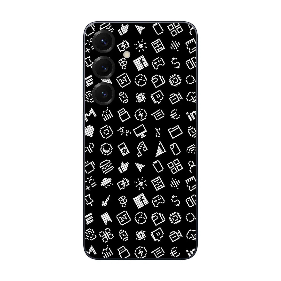 Galaxy S25 Everything Series Black Skin