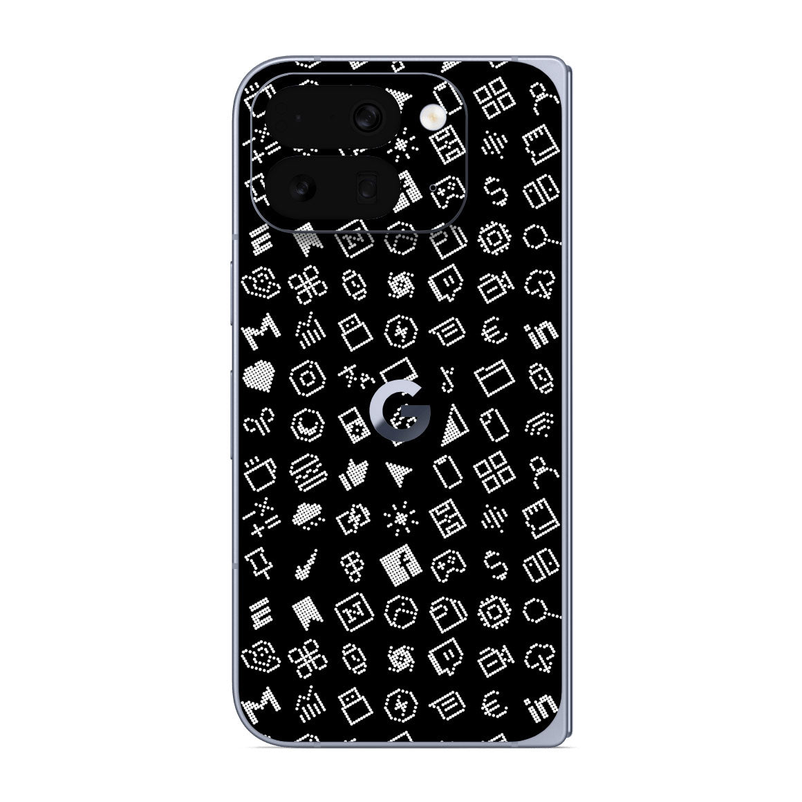 Pixel 10 Pro Fold Everything Series Black Skin