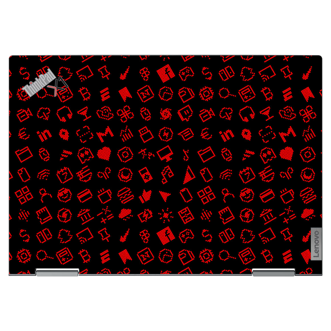 Lenovo ThinkPad X1 Yoga Gen 7 Everything Series Black Red Skin