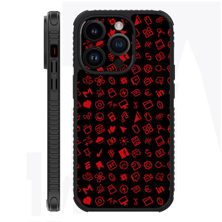 iPhone 14 Pro Max Case Everything Series Black Red