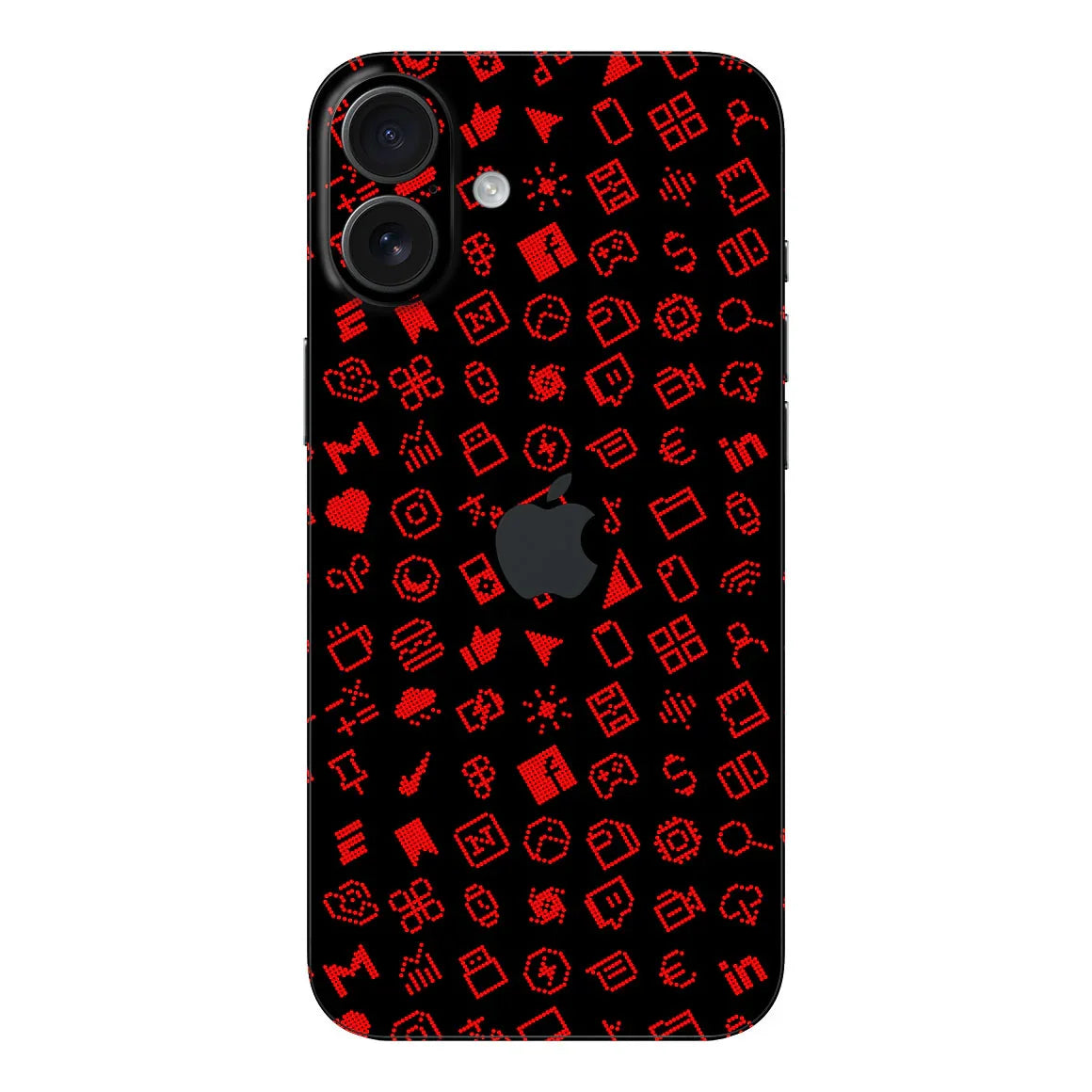 iPhone 16 Everything Series Black Red