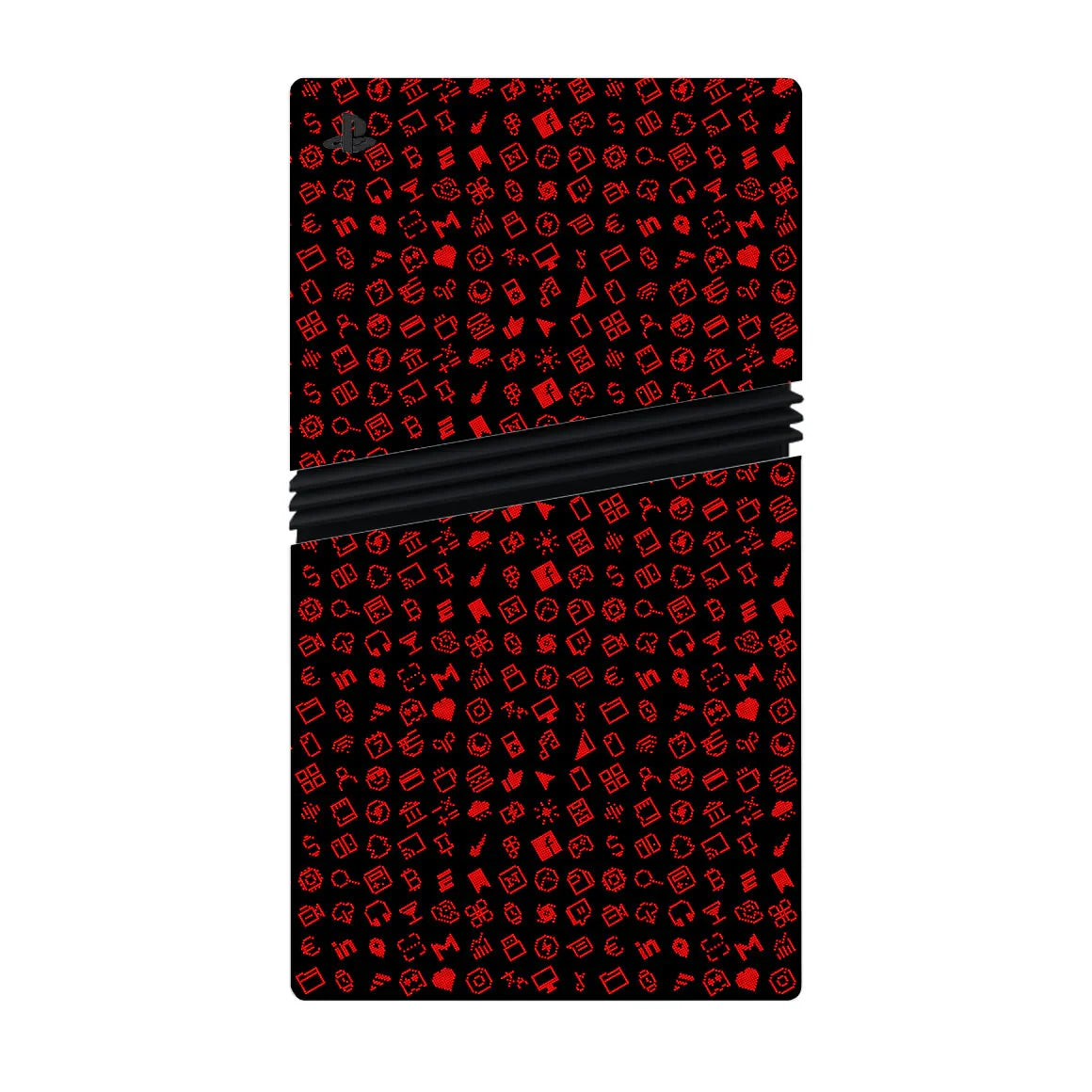 Playstation 5 Pro Everything Series Black Red Skin