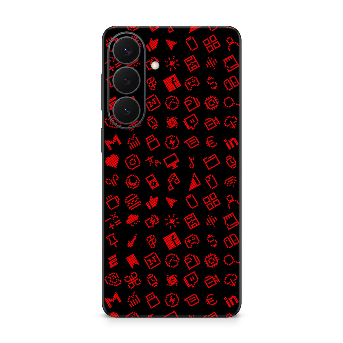 Galaxy S26 Plus Everything Series Black Red Skin