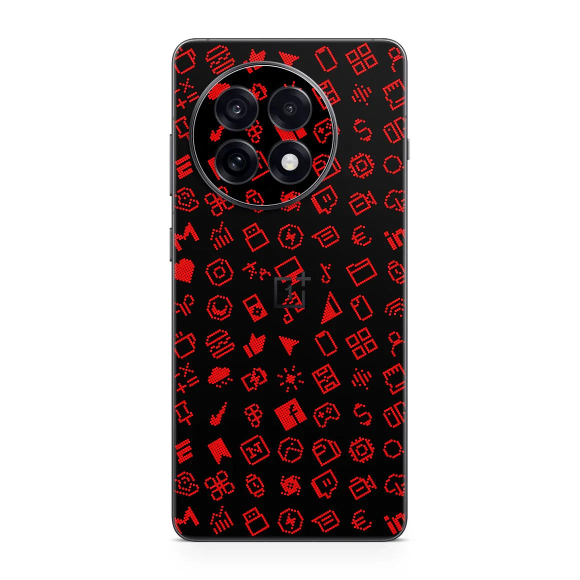 OnePlus 13R Everything Series Black Red Skin