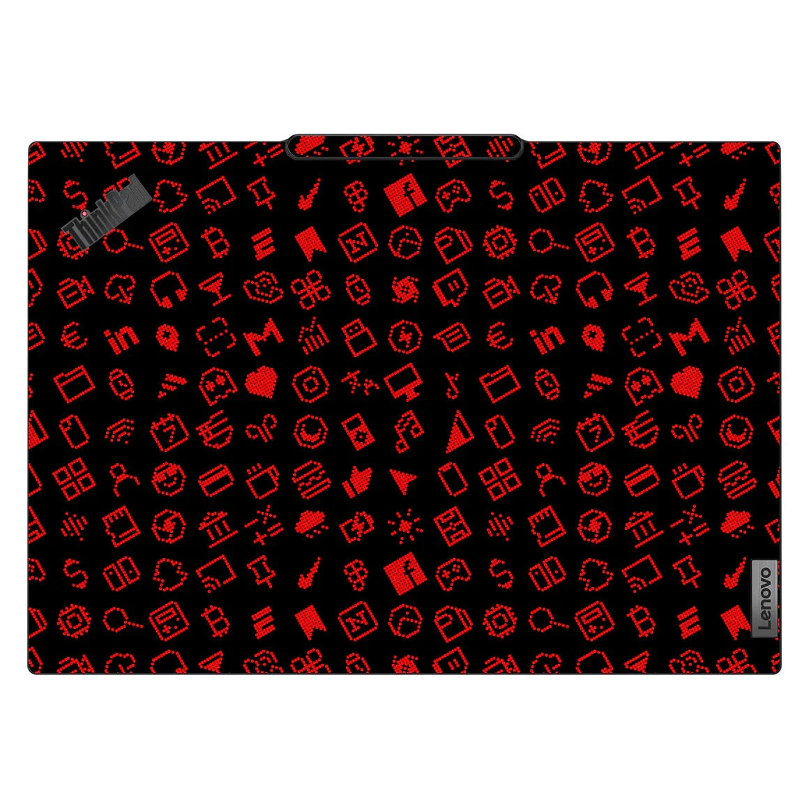 Lenovo ThinkPad T14 Gen 5 Everything Series Black Red Skin