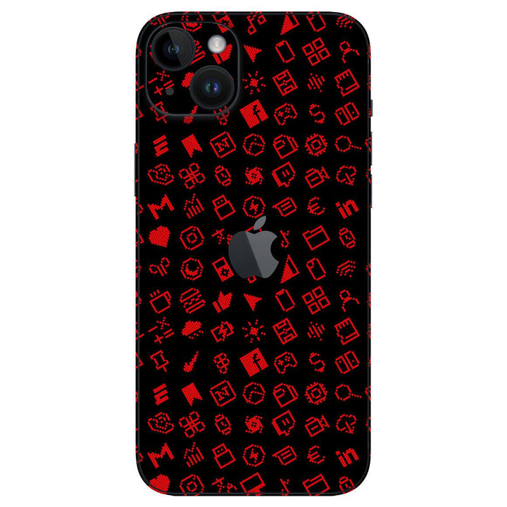iPhone 15 Plus Everything Series Black Red
