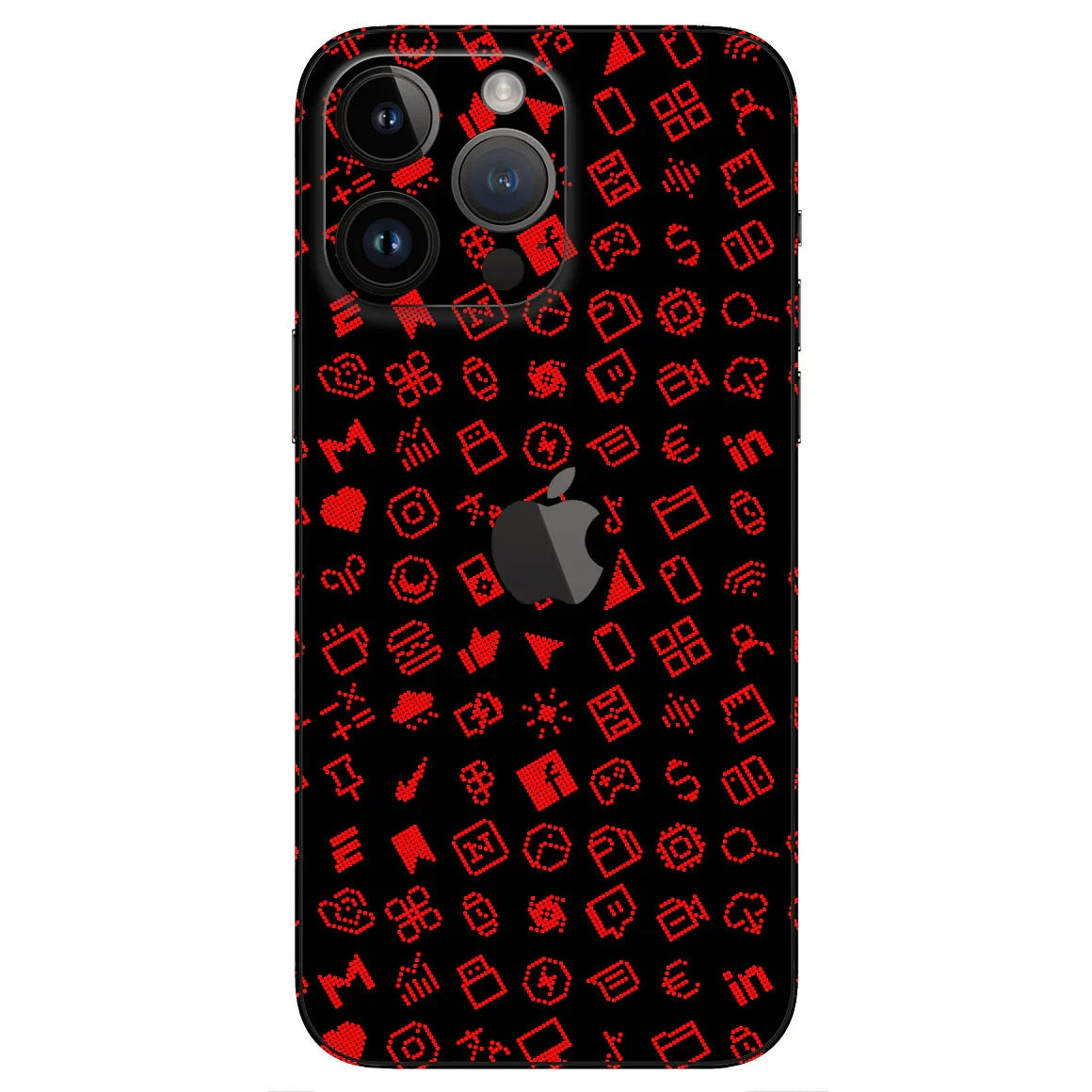 iPhone 16 Pro Everything Series Black Red