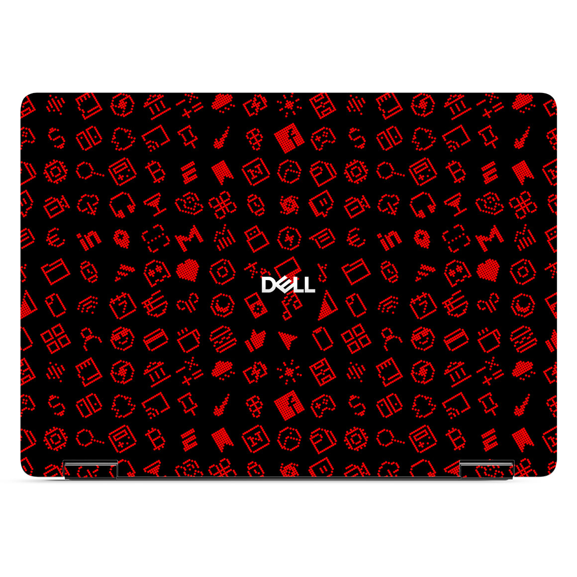 Dell Pro 13 Plus Laptop Everything Series Black Red Skin
