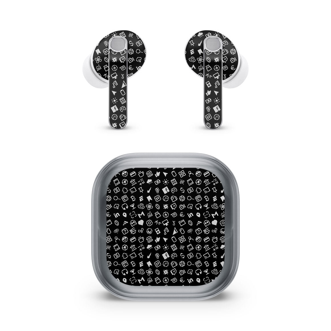 Galaxy Buds4 Pro Everything Series Black Skin