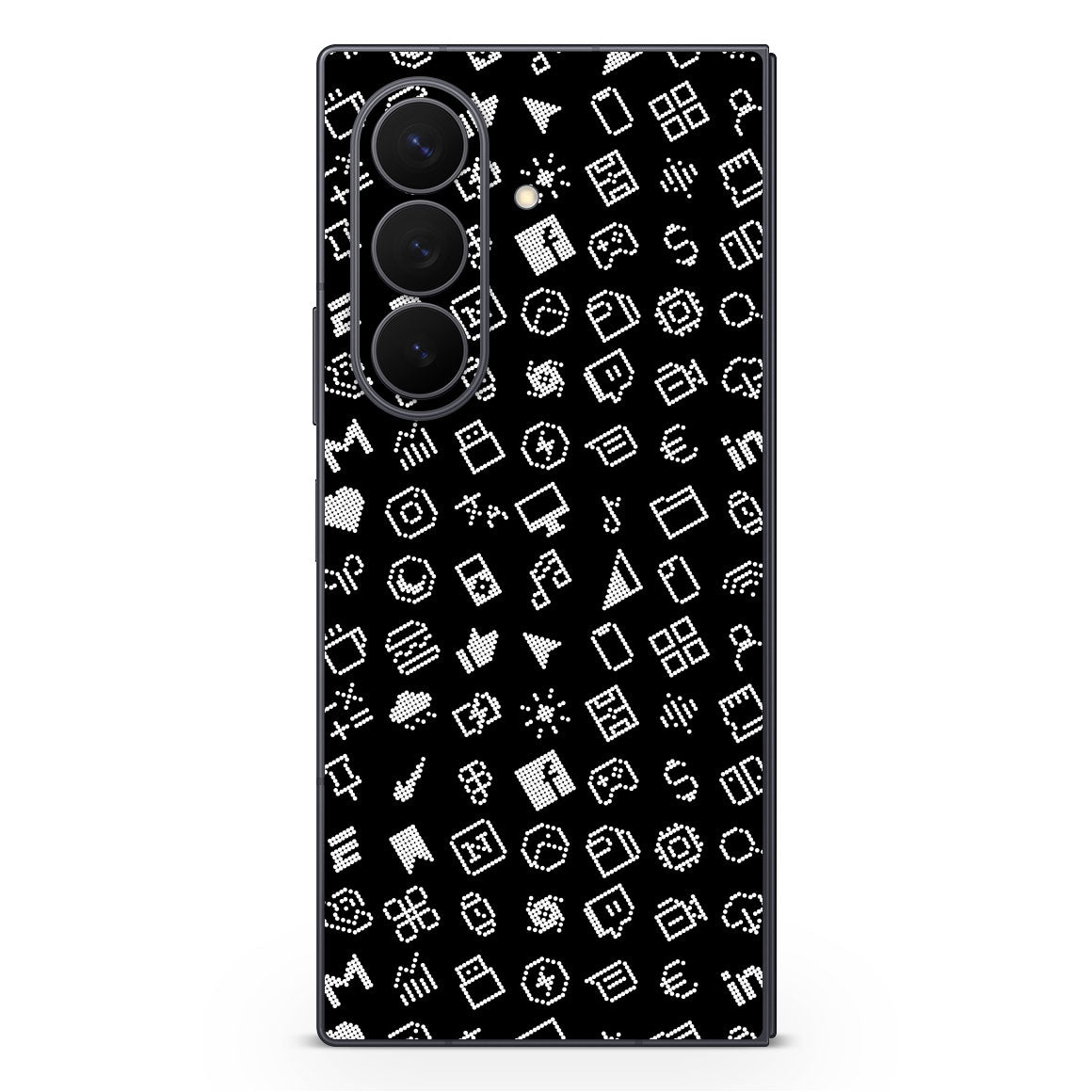 Galaxy Z Fold8 Ultra Everything Series Black Skin