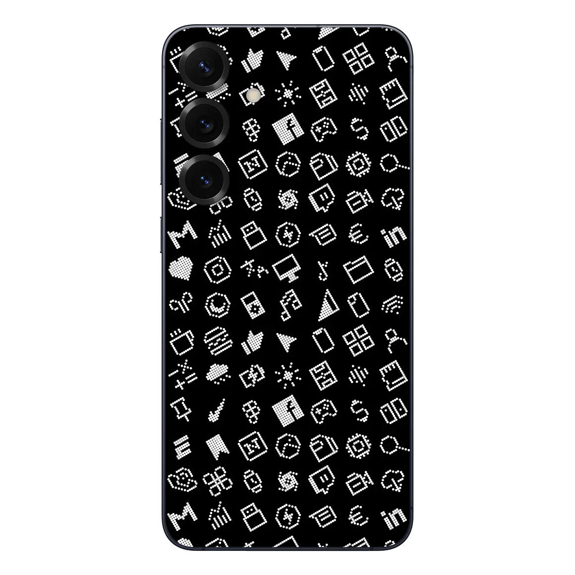 Galaxy S25 Plus Everything Series Black Skin