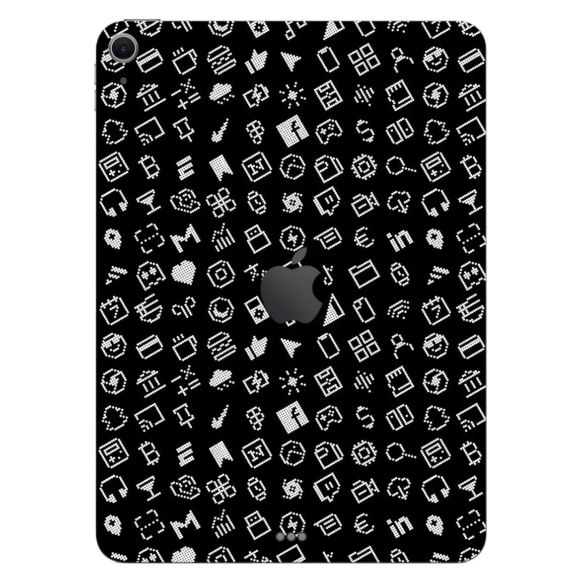 iPad Air 11" M3 Everything Series Black Skin
