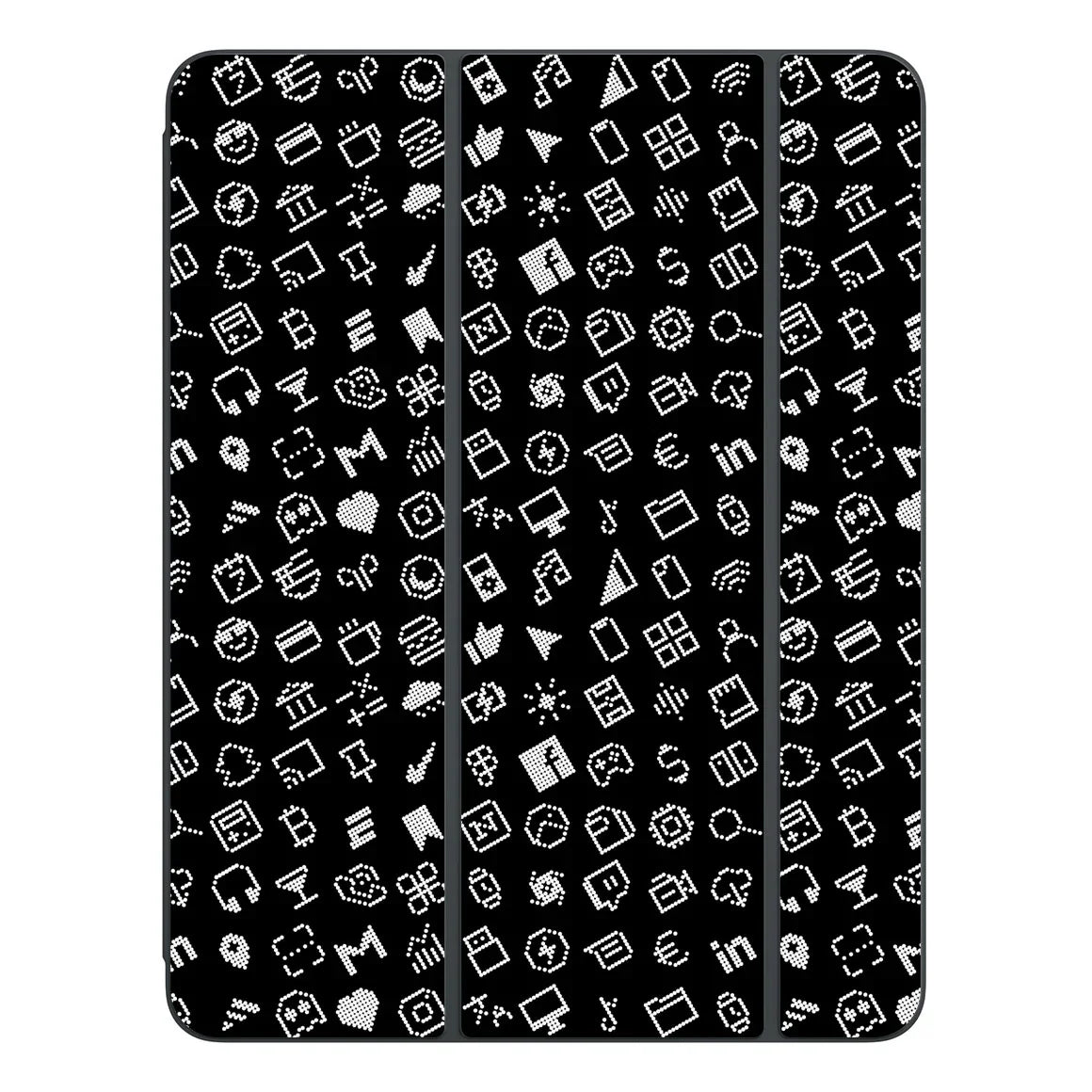 Smart Folio for iPad Pro 13-inch (M4) Everything Series Black Skin