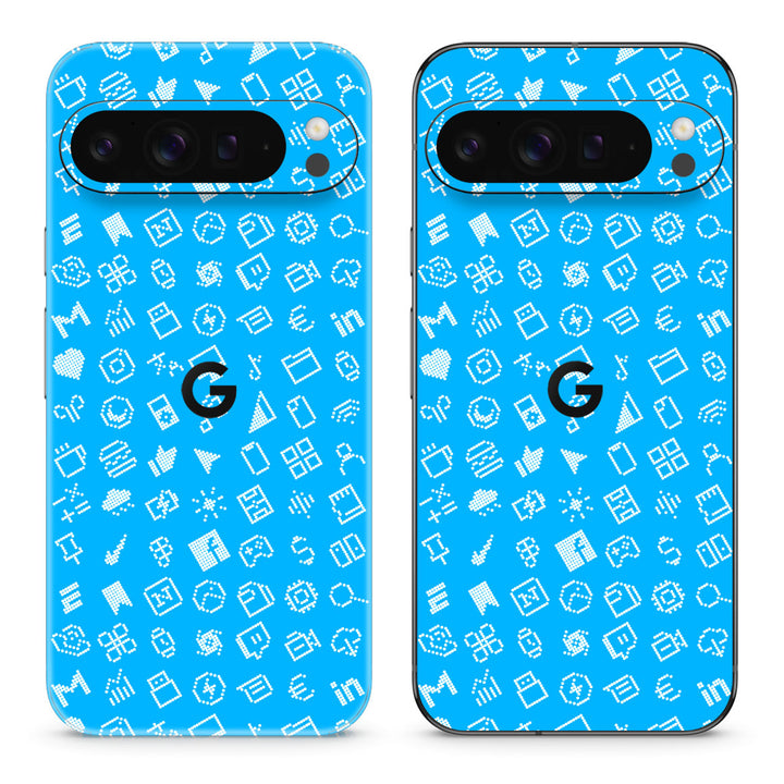 Pixel 10 Pro XL Everything Series Blue Skin