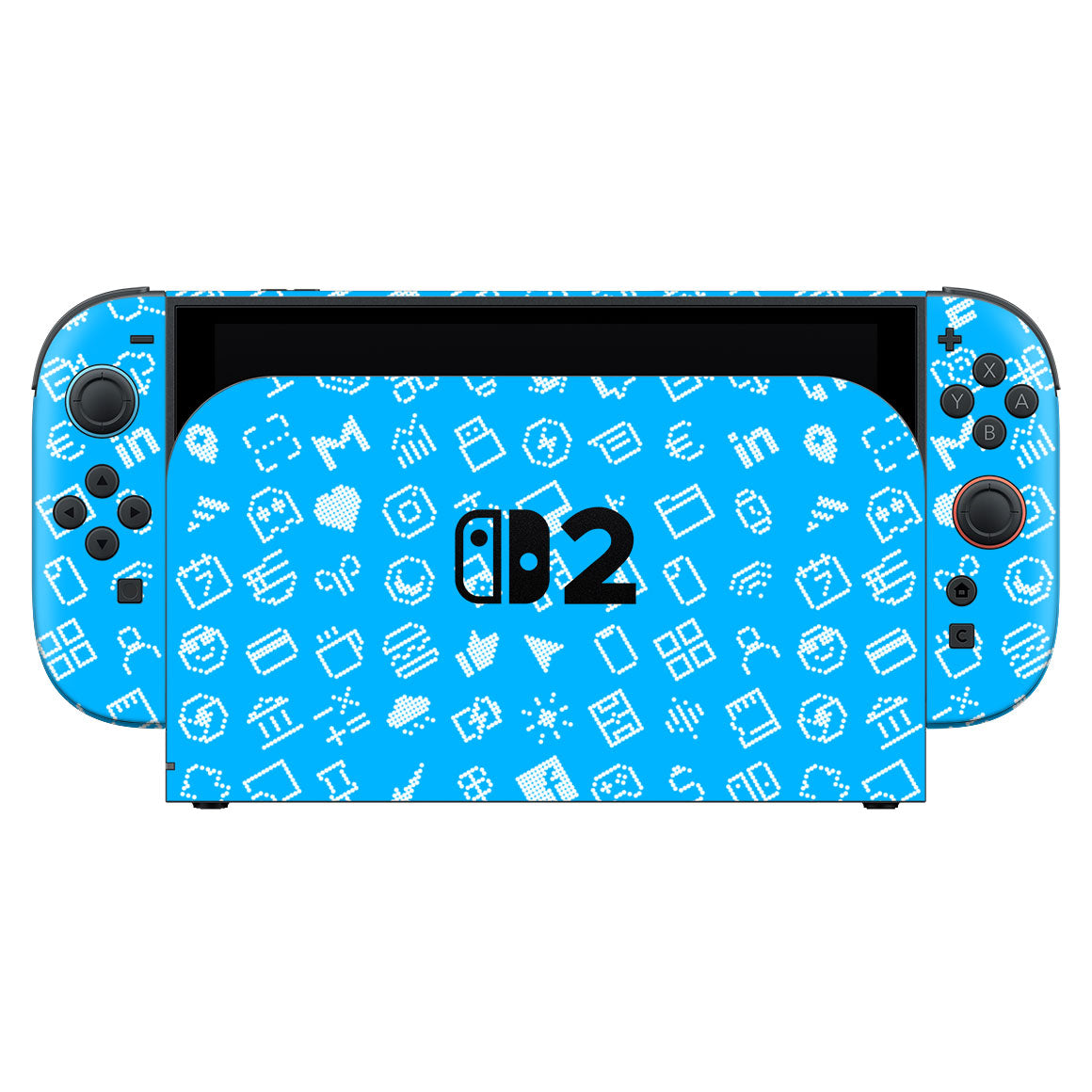 Nintendo Switch 2 Everything Series Blue Skin