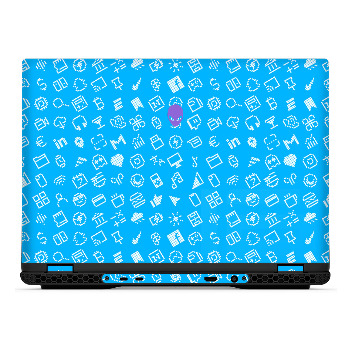 Alienware m16 R2 Everything Series Blue Skin