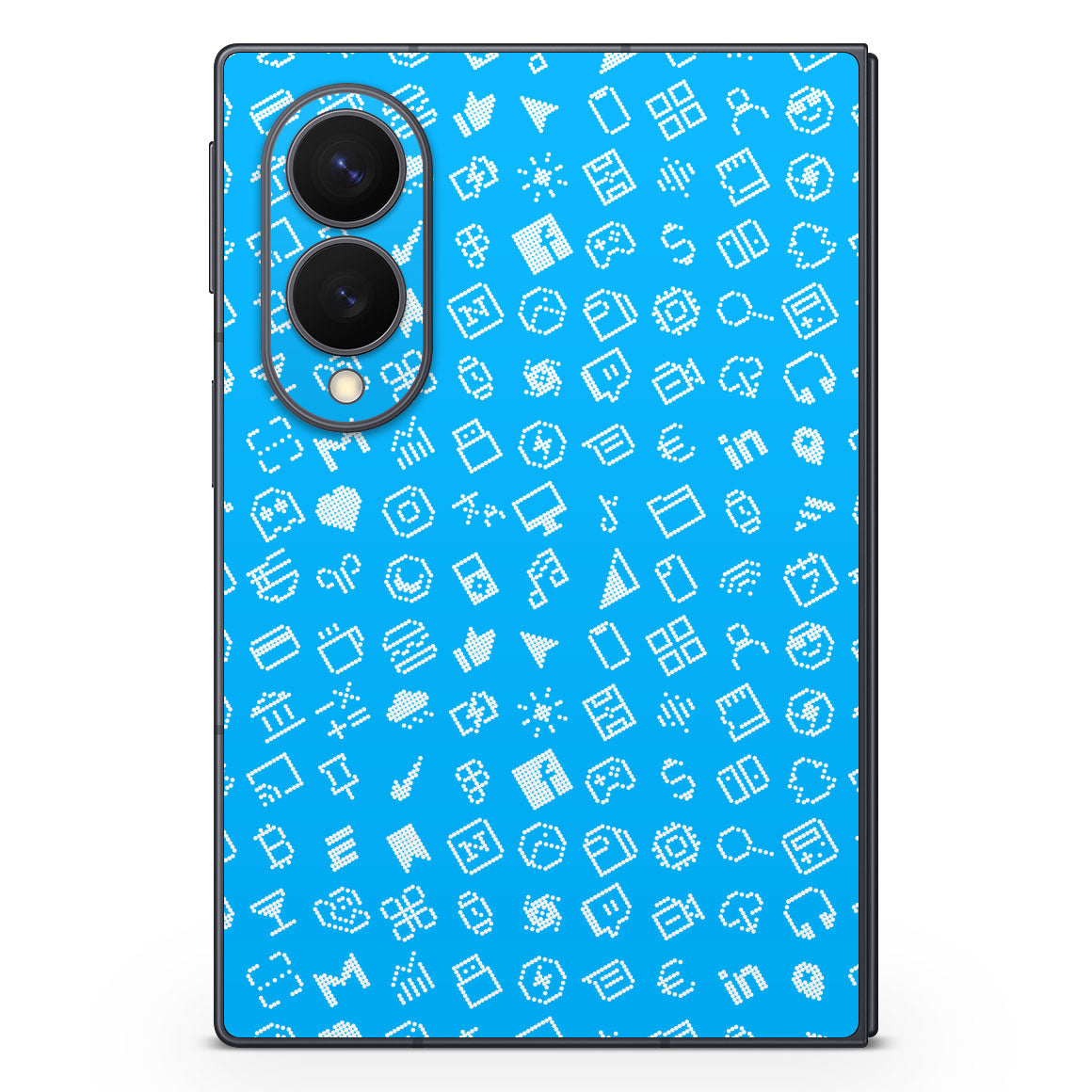 Galaxy Z Fold8 Everything Series Blue Skin