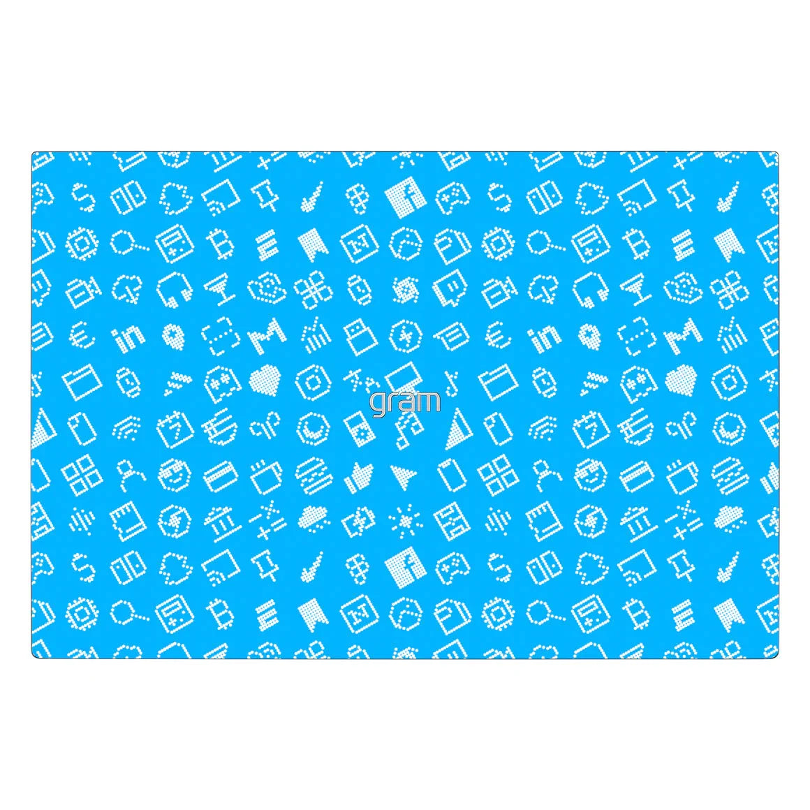 LG Gram 15.6-inch Everything Series Blue Skin