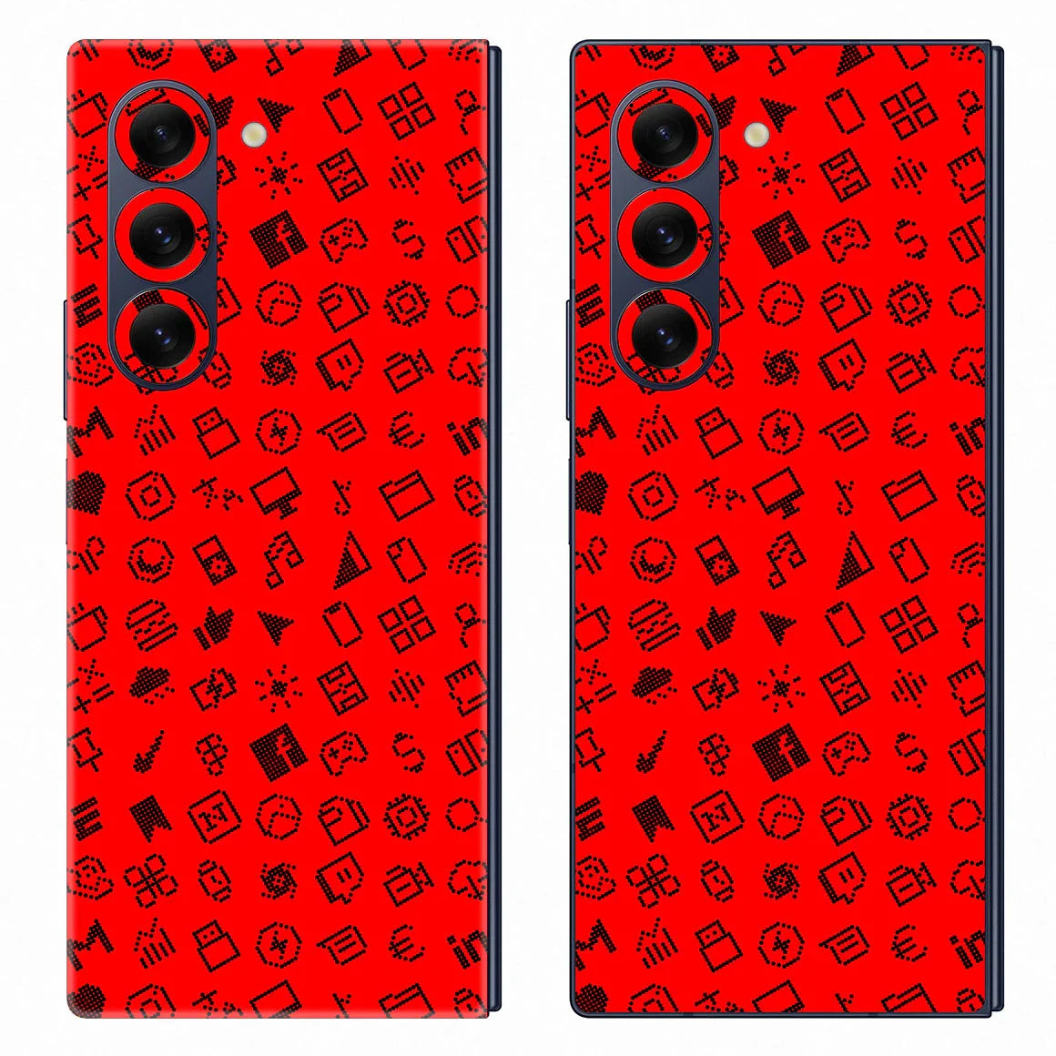Galaxy Z Fold 6 Everything Series Red Skin
