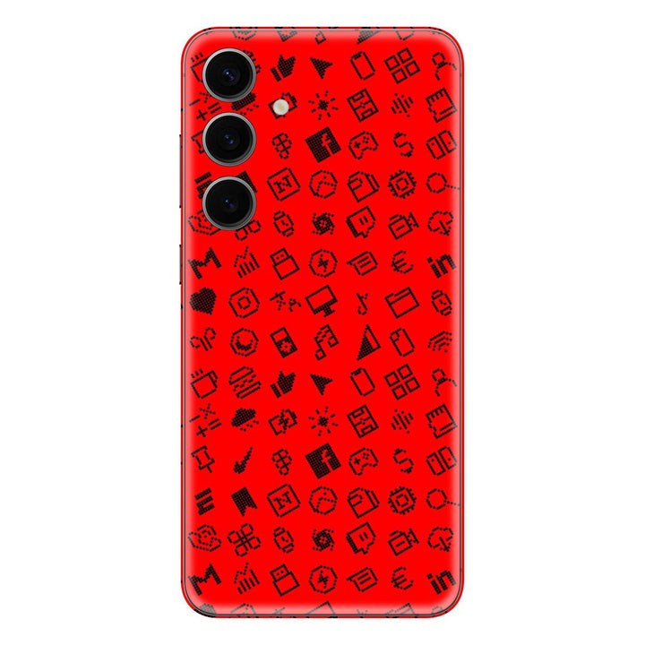 Galaxy S24 Everything Series Red Skin