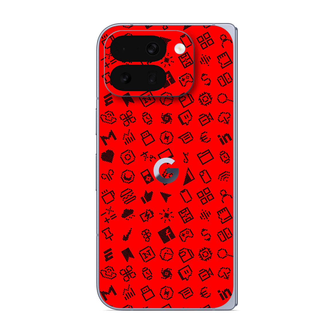 Pixel 10 Pro Fold Everything Series Red Skin