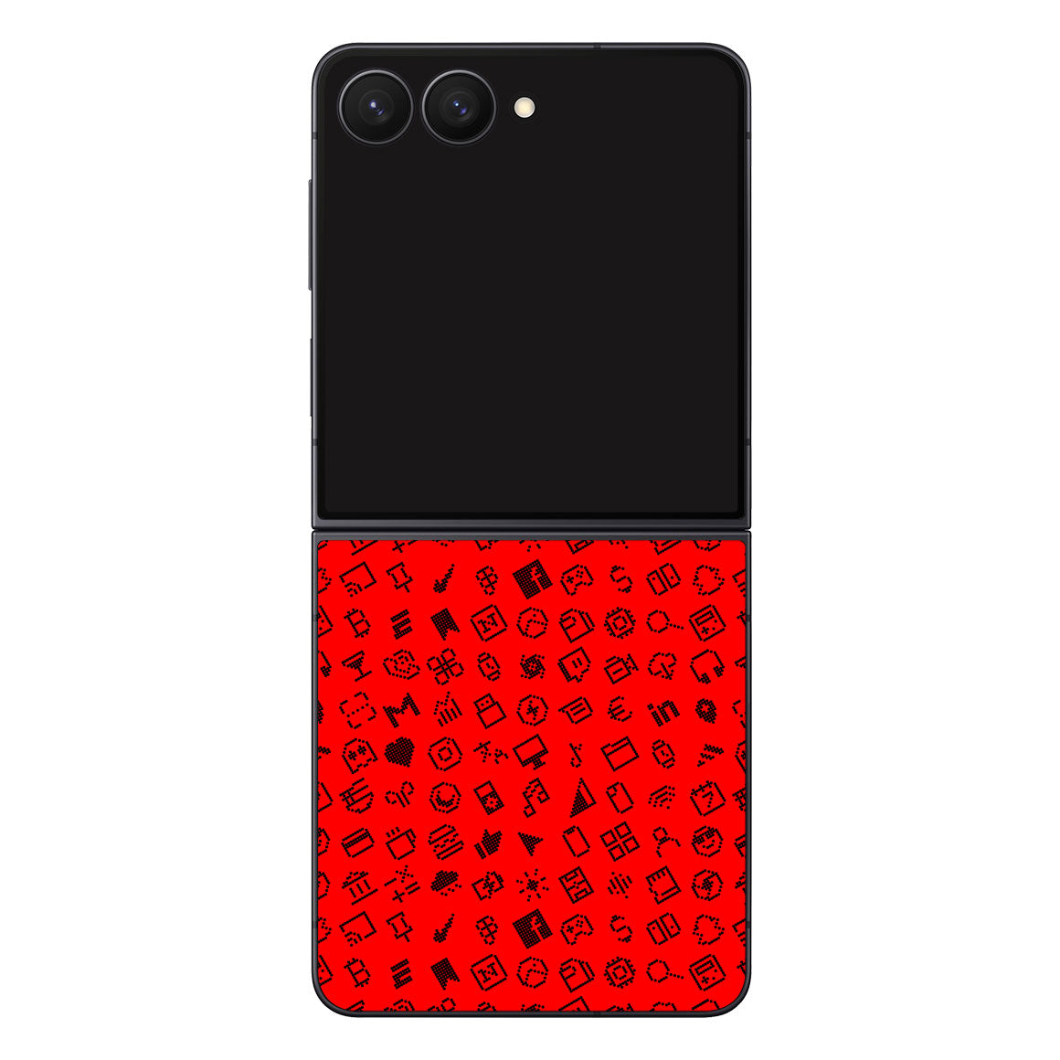 Galaxy Z Flip8 Everything Series Red Skin