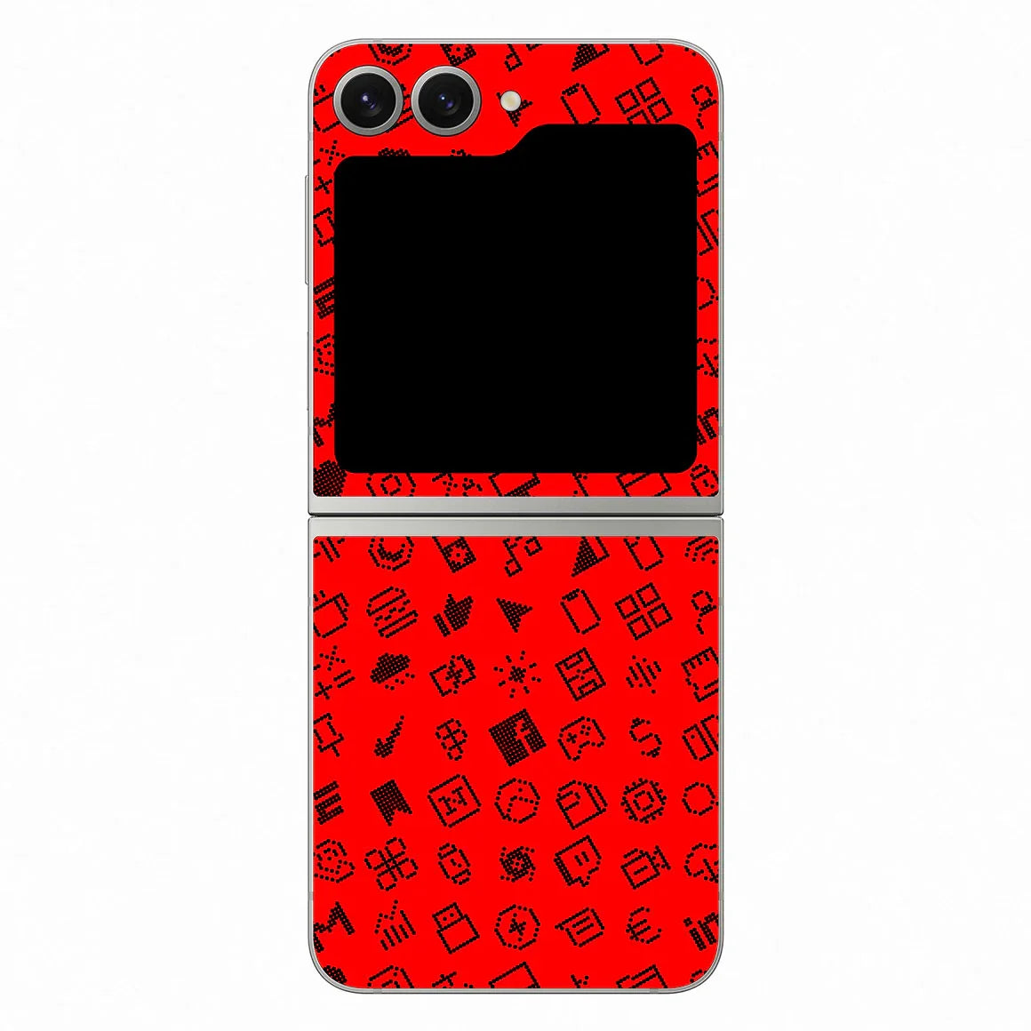Galaxy Z Flip 6 Everything Series Red Skin
