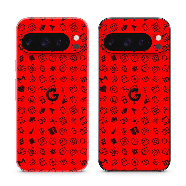 Pixel 10 Pro Everything Series Red Skin