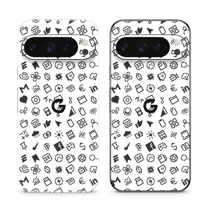 Pixel 10 Pro Everything Series White Skin