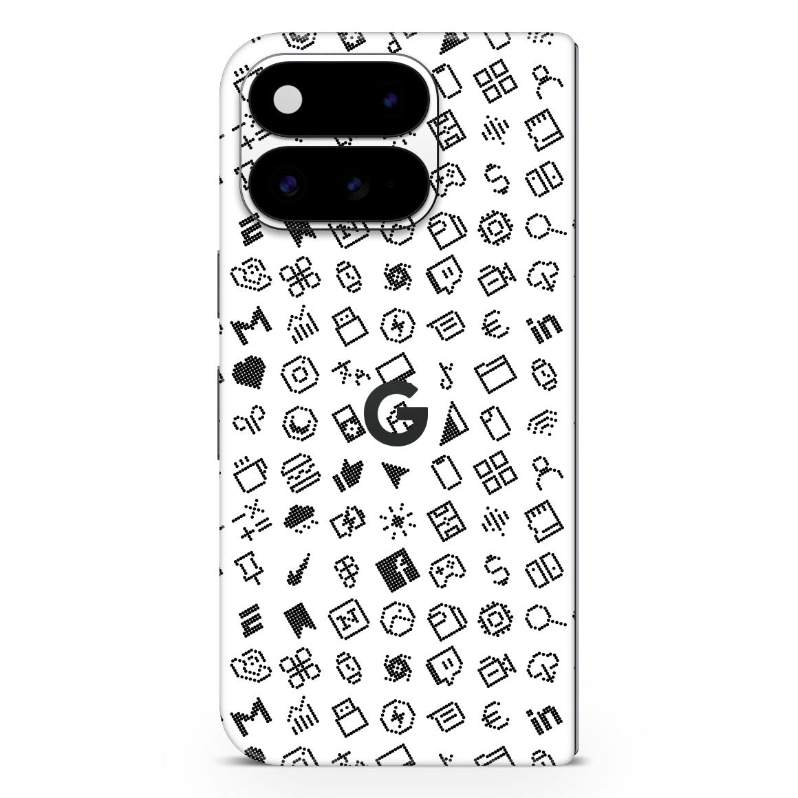 Pixel 11 Pro Fold Everything Series White Skin