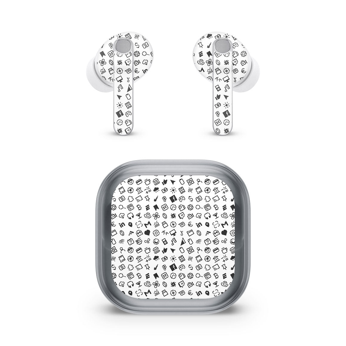 Galaxy Buds4 Pro Everything Series White Skin