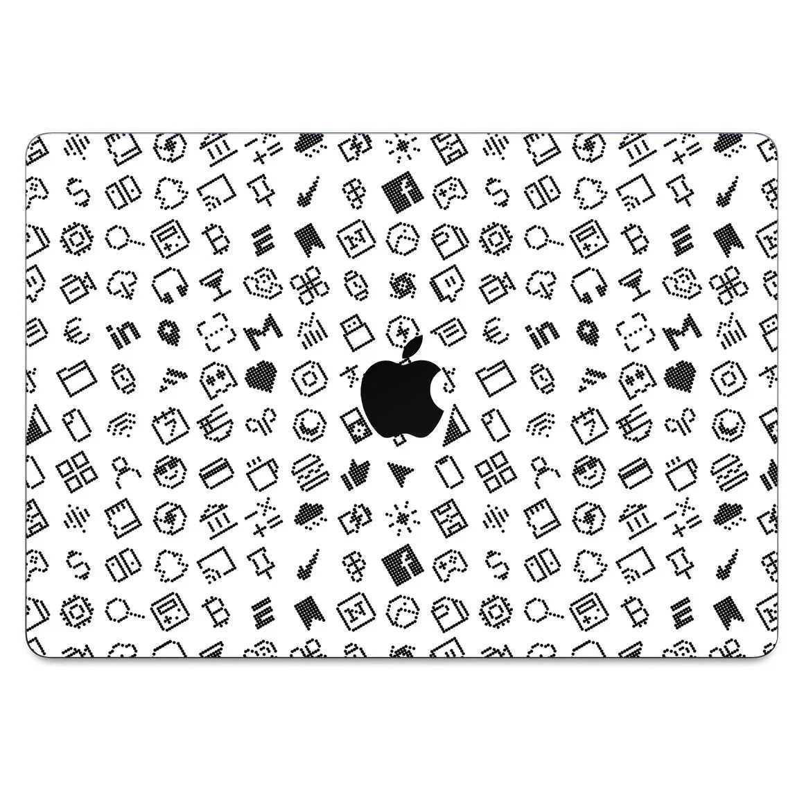 MacBook Air 13.6" (2025 M4) Everything Series White Skin