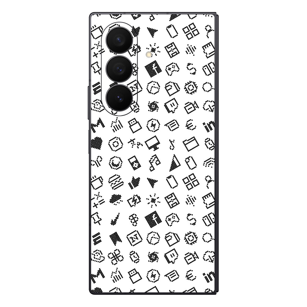 Galaxy Z Fold 7 Everything Series White Skin