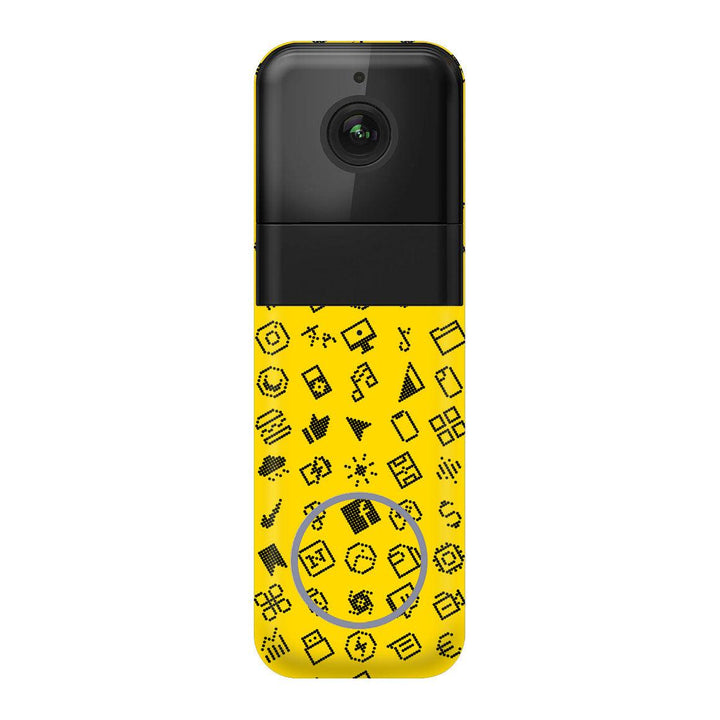Wyze Video Doorbell Pro Everything Series Yellow Skin