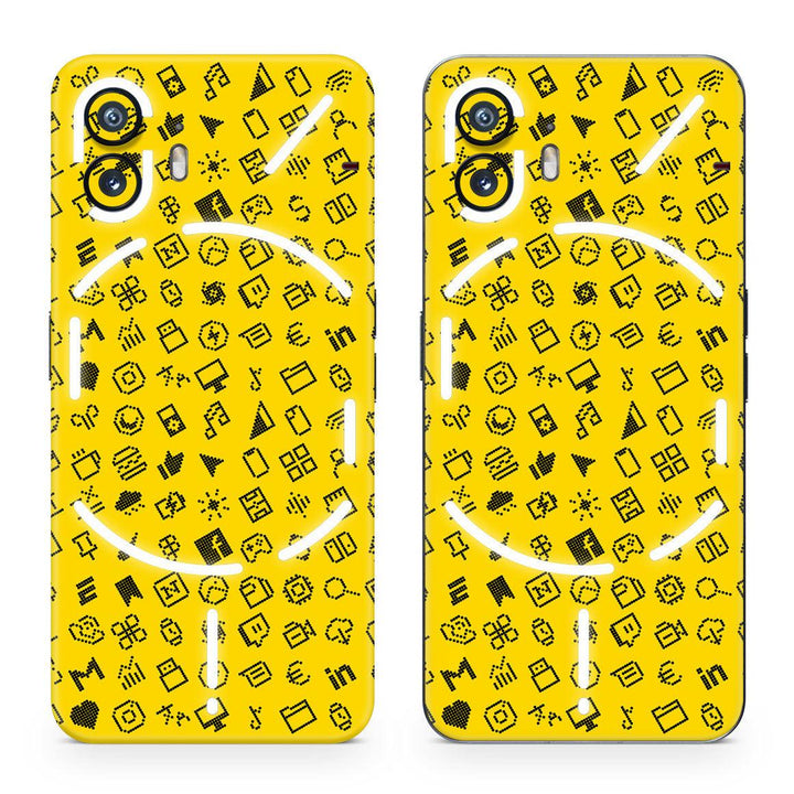 Nothing Phone 2 Everything Series Yellow Skin