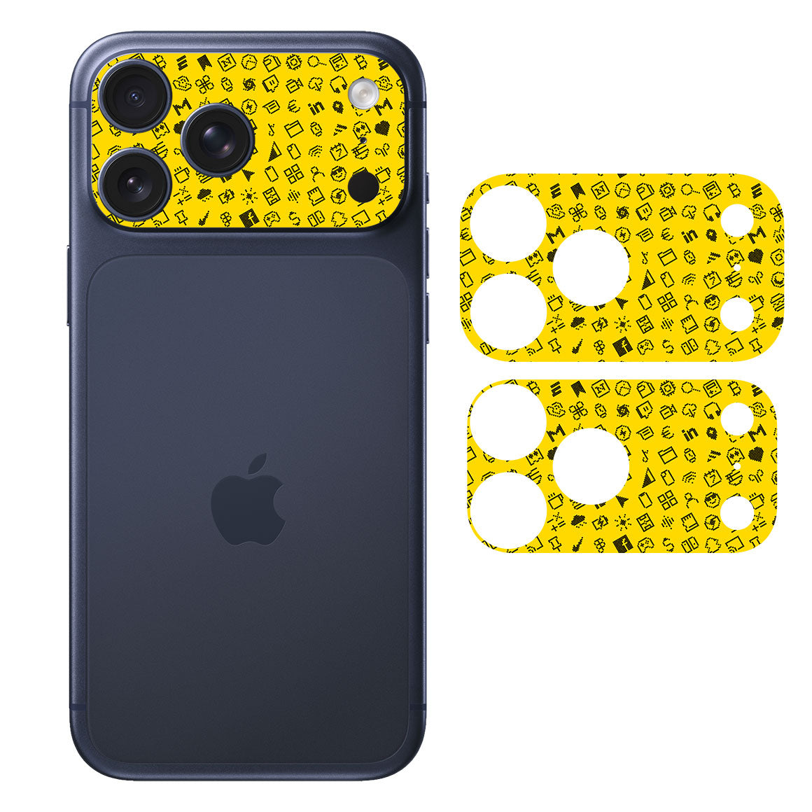 iPhone 17 Pro Max Camera Bar (Plateau) Everything Series Yellow