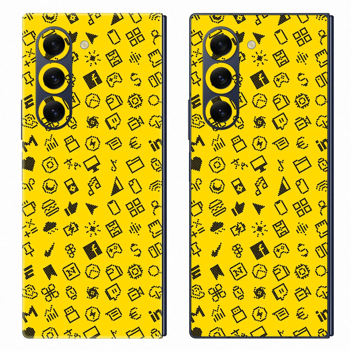 Galaxy Z Fold 6 Everything Series Yellow Skin