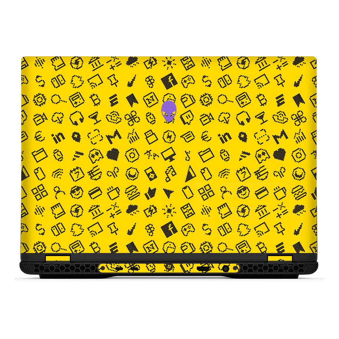 Alienware m16 R2 Everything Series Yellow Skin