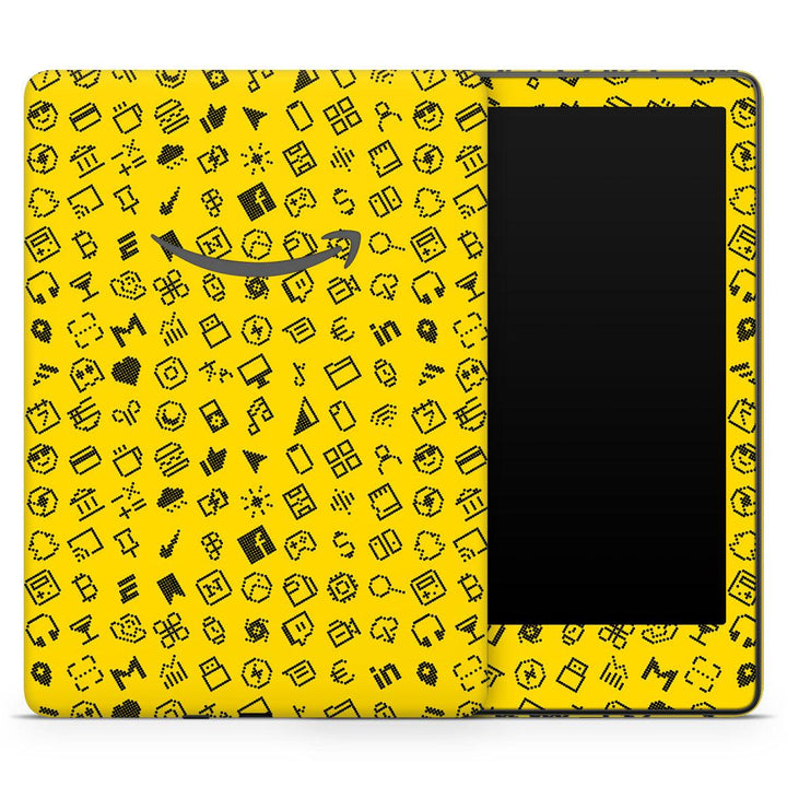 Kindle Paperwhite 6.8" 11th Gen Everything Series Yellow Skin