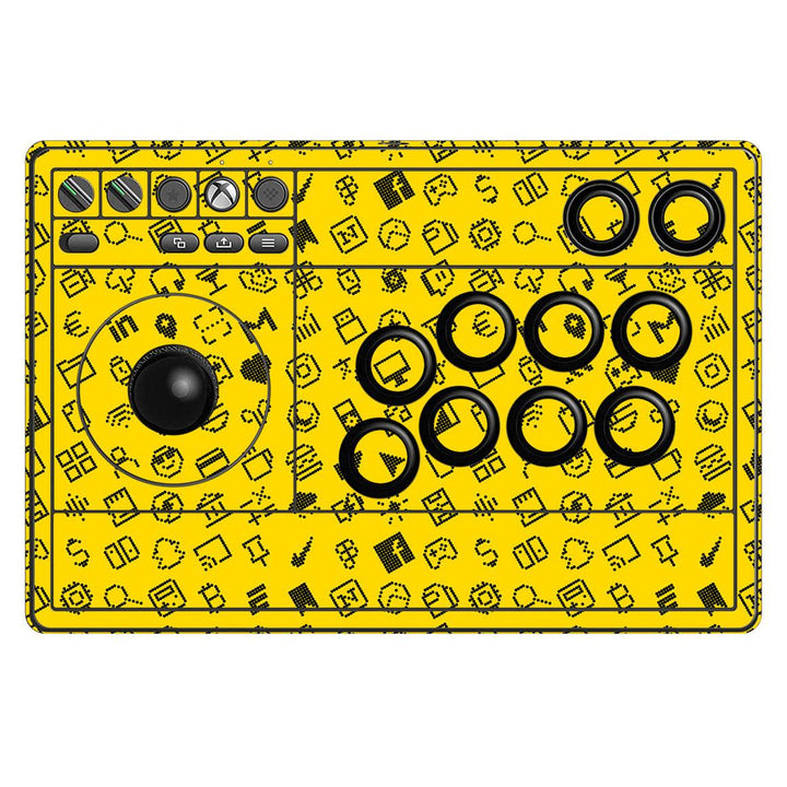 8Bitdo Arcade Stick for Xbox Everything Series Yellow Skin