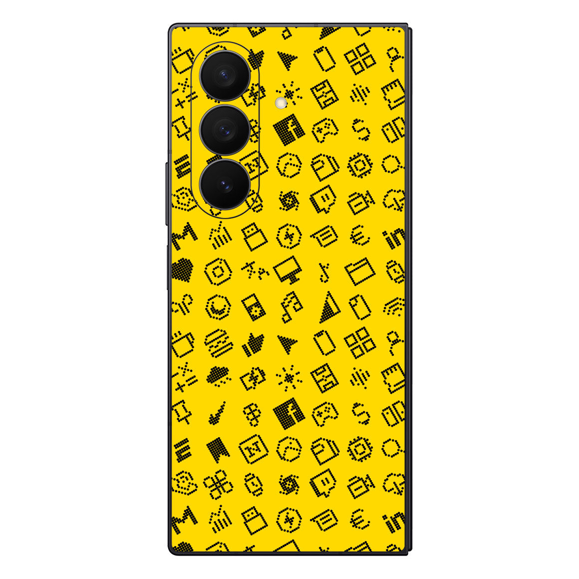 Galaxy Z Fold 7 Everything Series Yellow Skin
