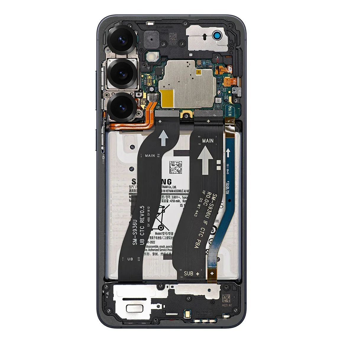 Galaxy S25 Plus Transparent Skin