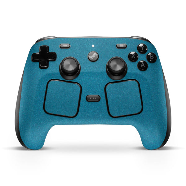 Steam Controller Glitz Series Blue Skin